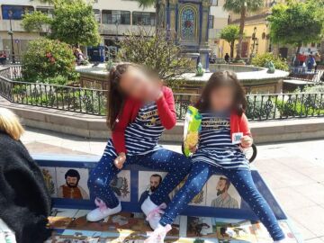 Las dos niñas asesinadas por su madre guardia civil en Cuenca