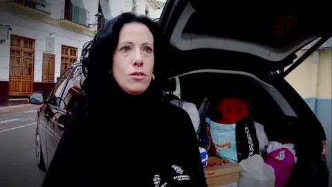 Rocío, taxista solidaria Rocío, taxista solidaria