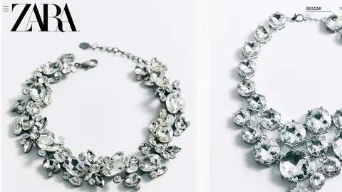 Collar tipo diamantes Collar tipo diamantes