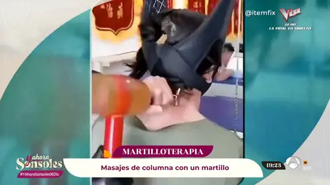 Vídeos de impacto: la técnica china del masaje a martillazos… ¿De verdad quita los dolores? Vídeos de impacto: la técnica china del masaje a martillazos… ¿De verdad quita los dolores?