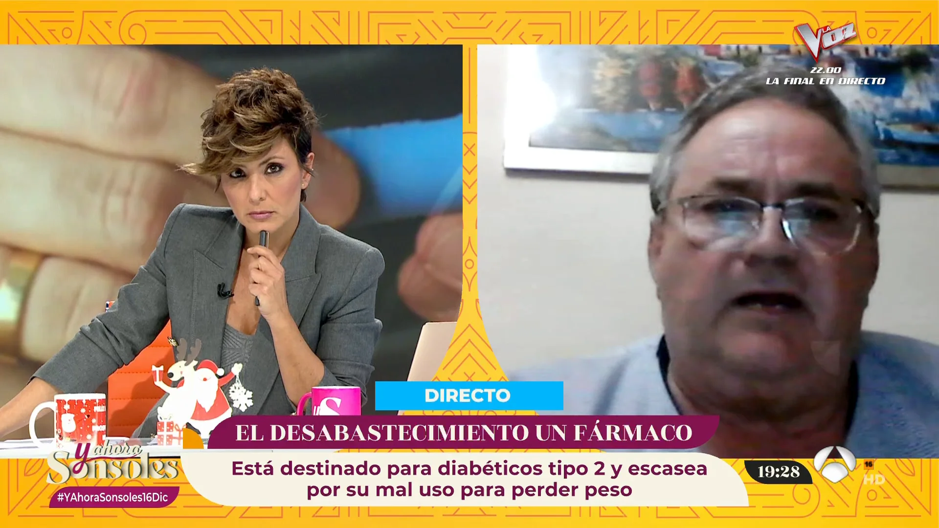 Antonio, afectado por el desabastecimiento de Ozempic: "Alguien tendría que poner pie en pared para que esto no sucediera" Antonio, afectado por el desabastecimiento de Ozempic: "Alguien tendría que poner pie en pared para que esto no sucediera"