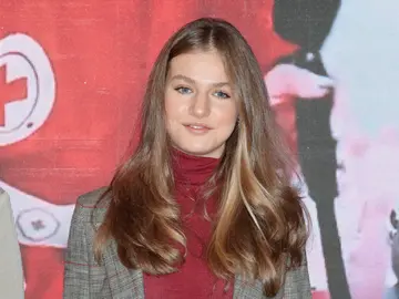 La princesa Leonor en un acto de la Cruz Roja La princesa Leonor en un acto de la Cruz Roja