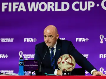 Gianni Infantino, presidente de la FIFA Gianni Infantino, presidente de la FIFA