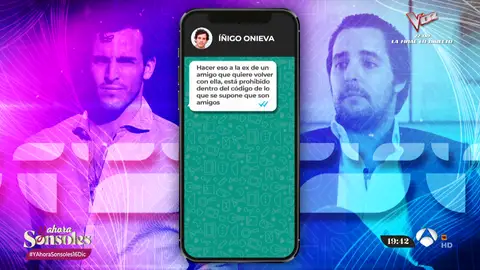 Conocemos el contenido de los audios que Íñigo Onieva envió a Hugo Arévalo: "Eres un trepa y un aprovechado” Conocemos el contenido de los audios que Íñigo Onieva envió a Hugo Arévalo: "Eres un trepa y un aprovechado”