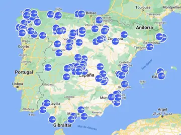 Este es el nuevo mapa de los radares casi imperceptibles de la DGT Este es el nuevo mapa de los radares casi imperceptibles de la DGT