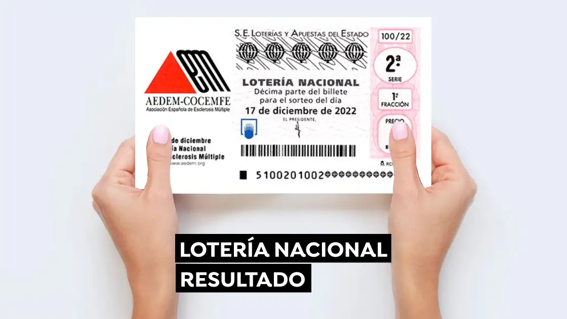 Sorteo Loter&iacute;a Nacional: Comprobar d&eacute;cimo de hoy s&aacute;bado 17 de diciembre, en direco