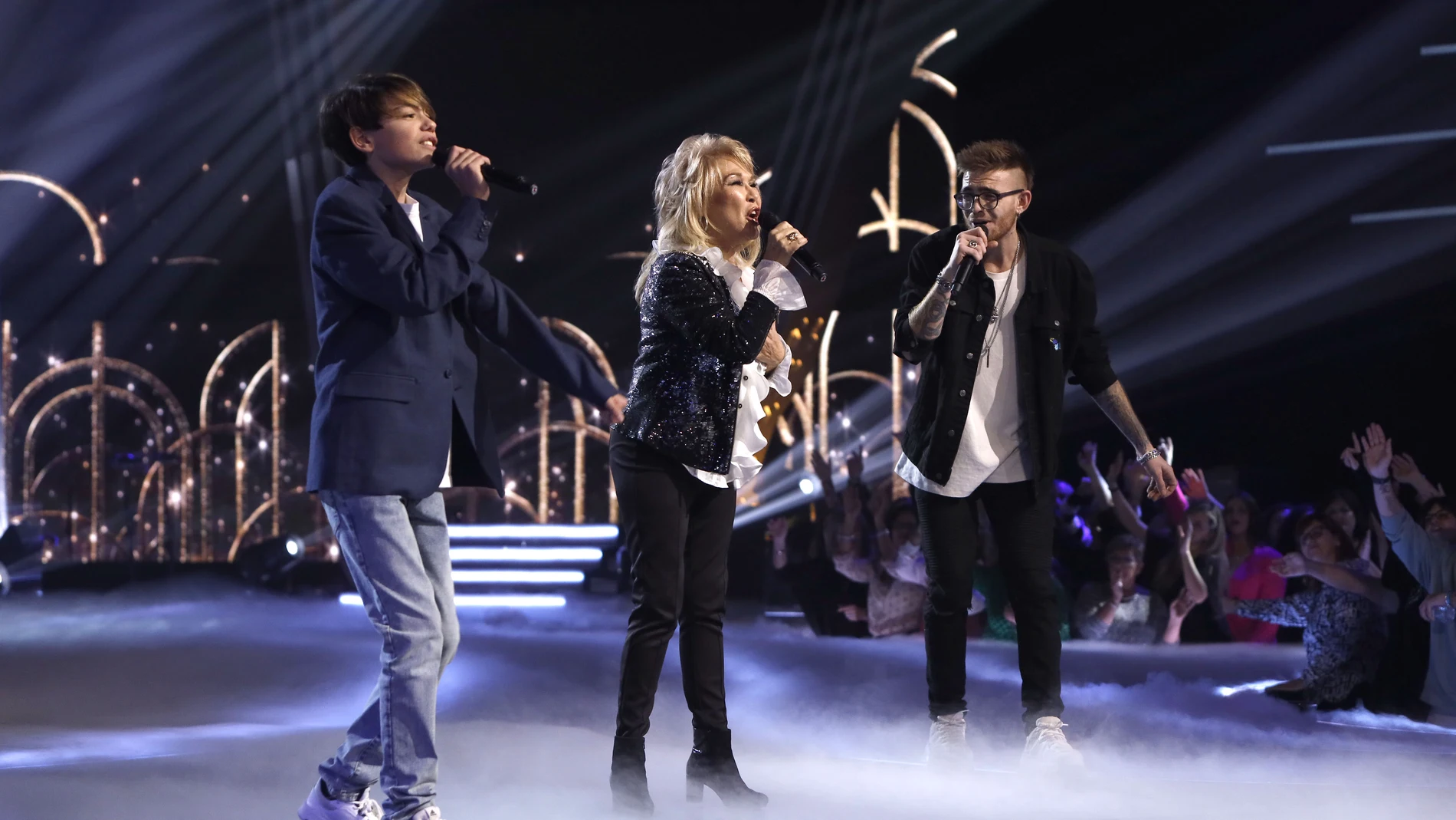 Momento único en 'La Voz'! Los tres ganadores de Pablo López cantan 'La  mejor noche de mi vida'