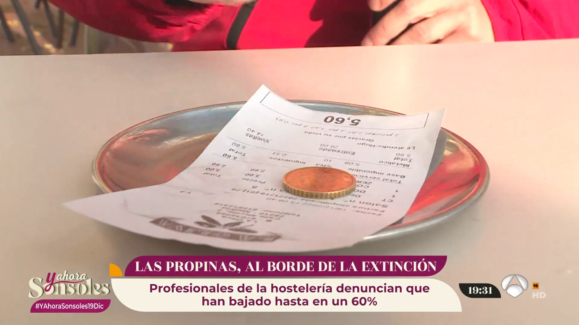 Las propinas en bares y restaurantes, en decadencia: &iquest;Por qu&eacute; estamos dejando de darlas?