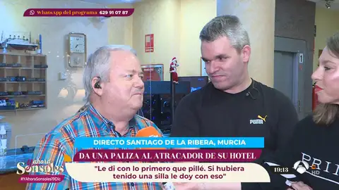 Padre e hijo, dispuestos a todo por salvar su negocio: "Reaccioné cuando vi que le ponía el cuchillo en el cuello" Padre e hijo, dispuestos a todo por salvar su negocio: "Reaccioné cuando vi que le ponía el cuchillo en el cuello"