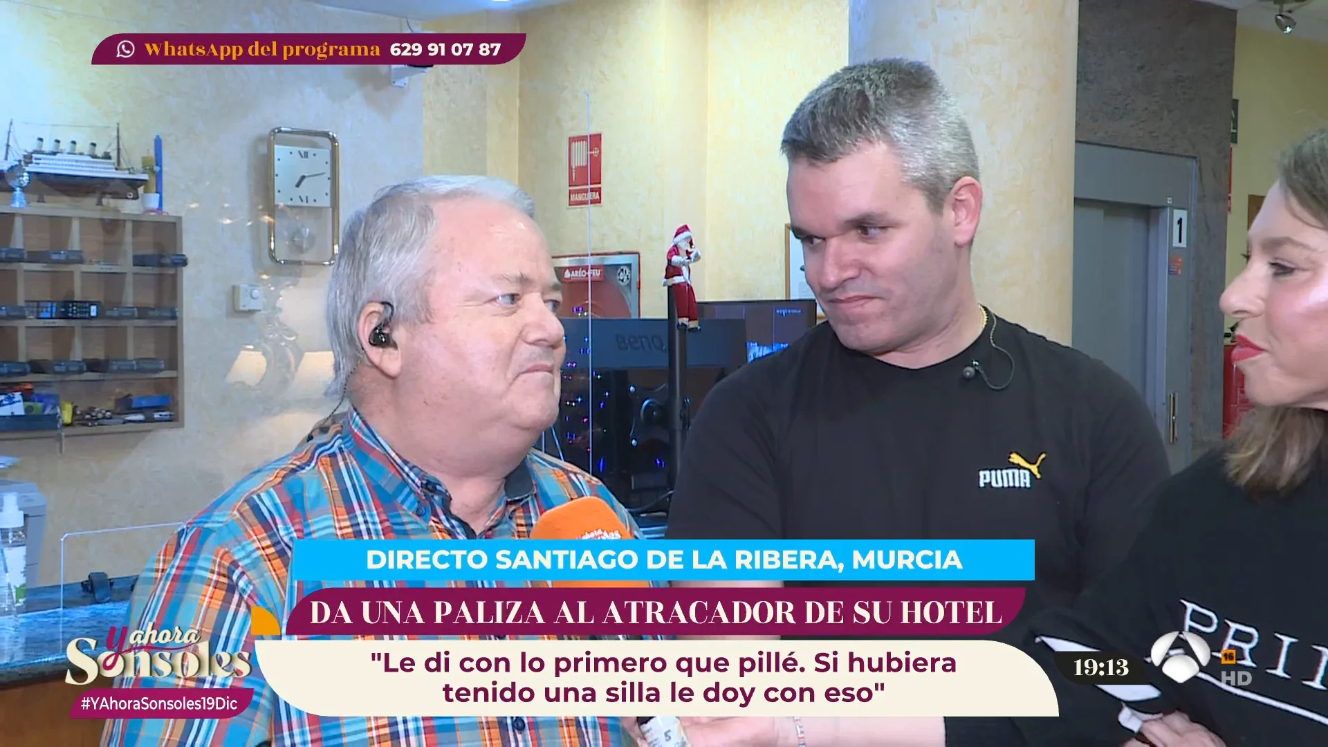 Padre e hijo, dispuestos a todo por salvar su negocio: "Reaccioné cuando vi que le ponía el cuchillo en el cuello" Padre e hijo, dispuestos a todo por salvar su negocio: "Reaccioné cuando vi que le ponía el cuchillo en el cuello"