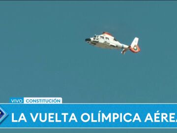 Lo nunca visto en Buenos Aires: los jugadores realizaron una vuelta olímpica subidos a tres helicópteros