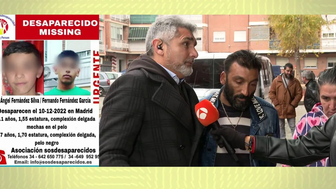 Menores desparecidos en Madrid.