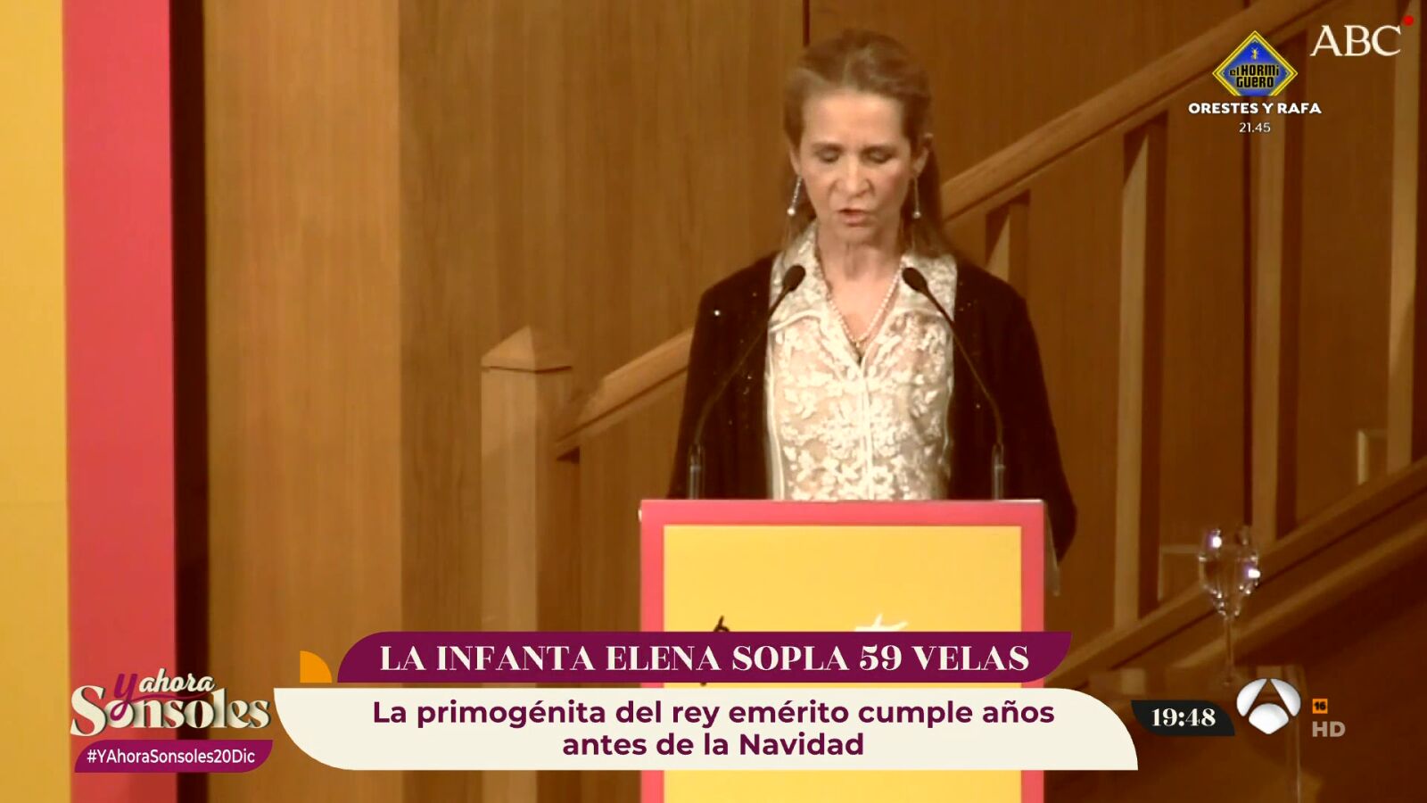 La infanta Elena celebra su 59 cumpleaños rodeada de su familia, pero alejada del rey Juan Carlos I