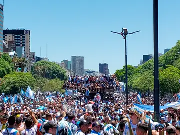 Imagen de la celebración en Buenos Aires Imagen de la celebración en Buenos Aires
