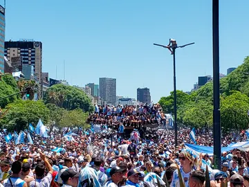 Imagen de la celebración en Buenos Aires Imagen de la celebración en Buenos Aires