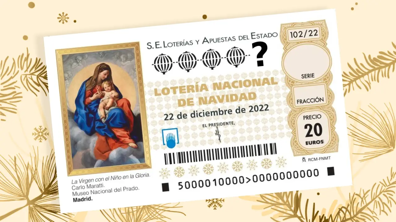 Terminaciones de la Loter&iacute;a Navidad 2022