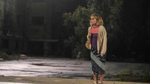 Haley Lu Richardson como Portia en 'The White Lotus'