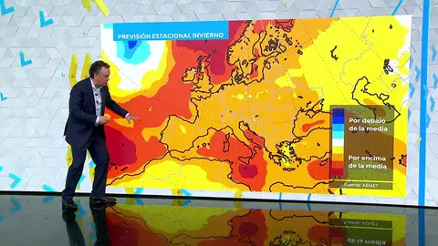 Roberto Brasero explica la previsión para el invierno Roberto Brasero explica la previsión para el invierno