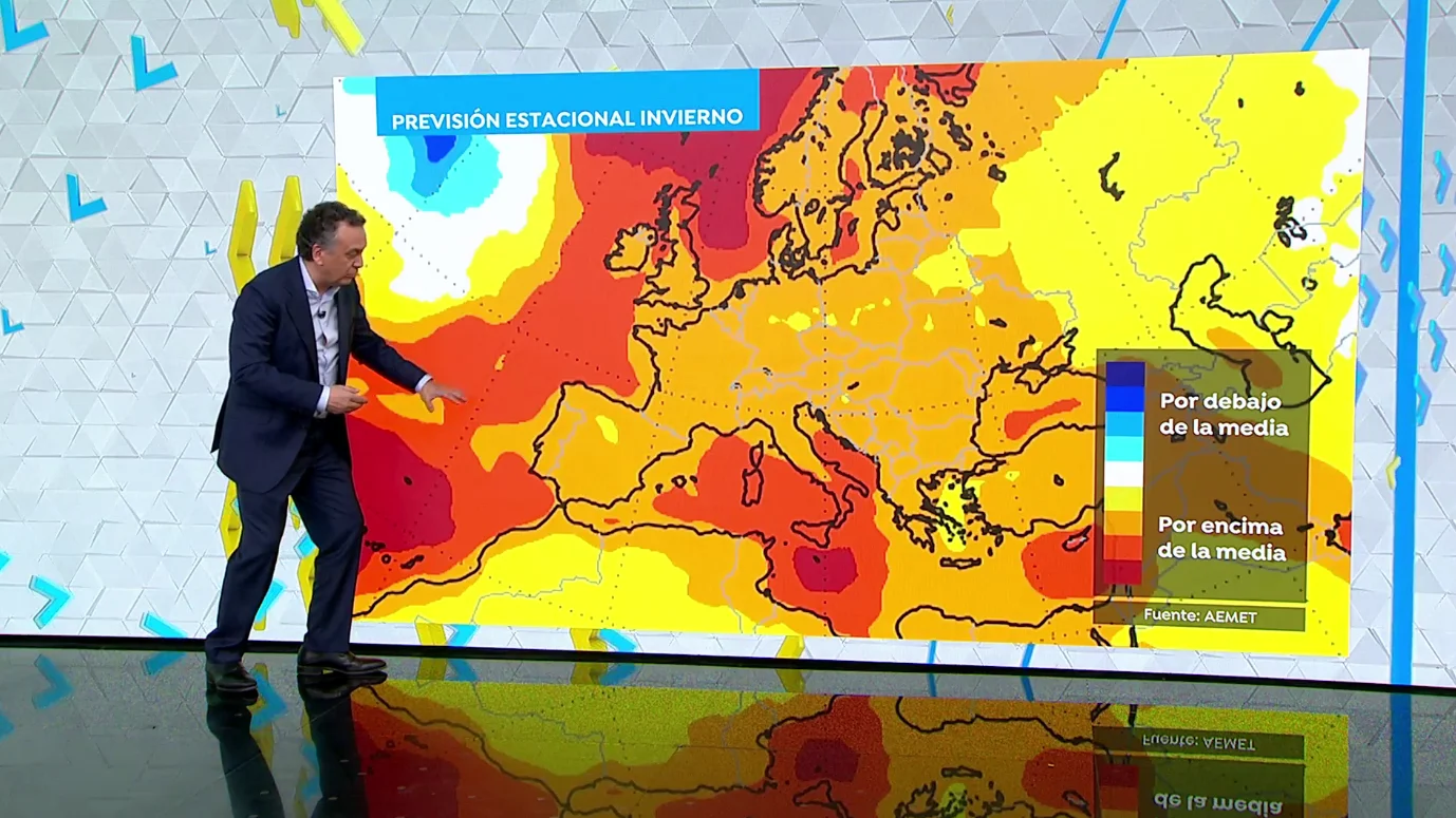 Roberto Brasero explica la previsi&oacute;n para el invierno