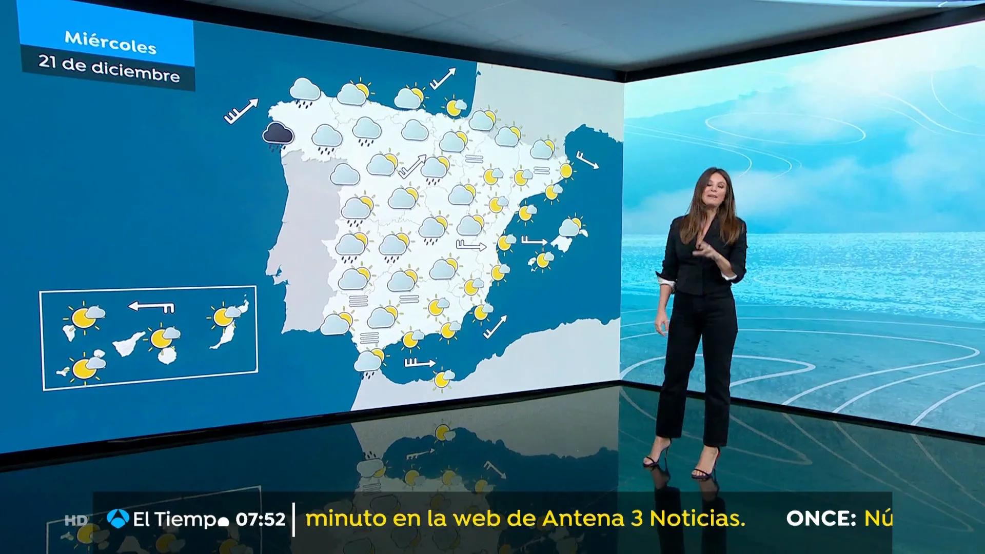 La previsi&oacute;n del tiempo hoy