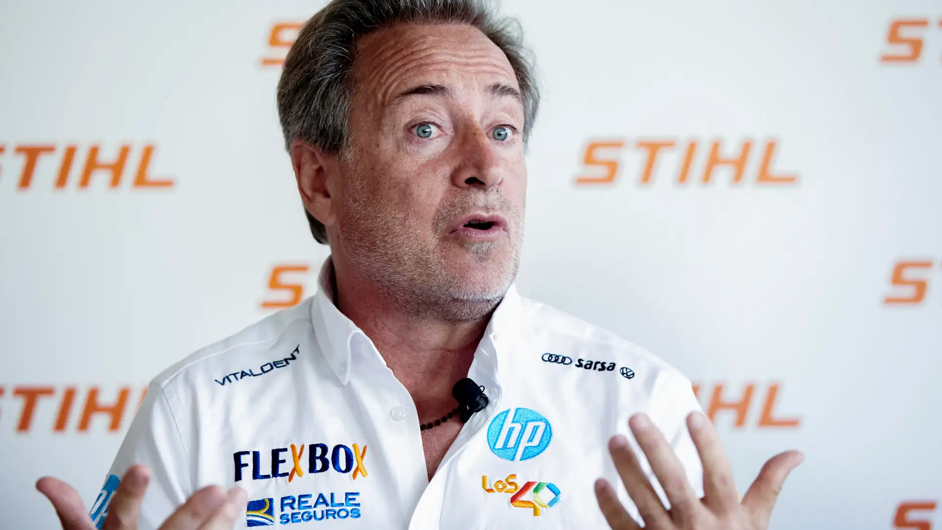 El expiloto Sito Pons El expiloto Sito Pons