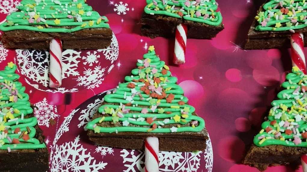 &Aacute;rboles de Navidad de Brownie