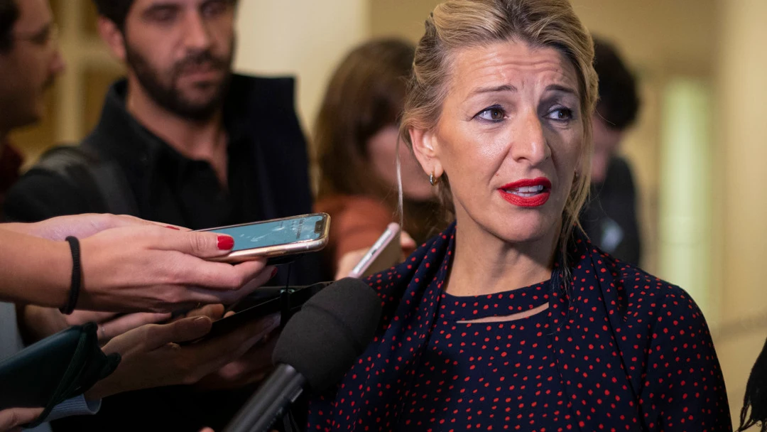 La vicepresidenta segunda del Gobierno y ministra de Trabajo y Economía Social, Yolanda Díaz La vicepresidenta segunda del Gobierno y ministra de Trabajo y Economía Social, Yolanda Díaz