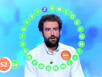 Máxima tensión… ¡con Rafa a una del bote! Orestes, en vilo ante el desenlace en ‘El Rosco’ Máxima tensión… ¡con Rafa a una del bote! Orestes, en vilo ante el desenlace en ‘El Rosco’