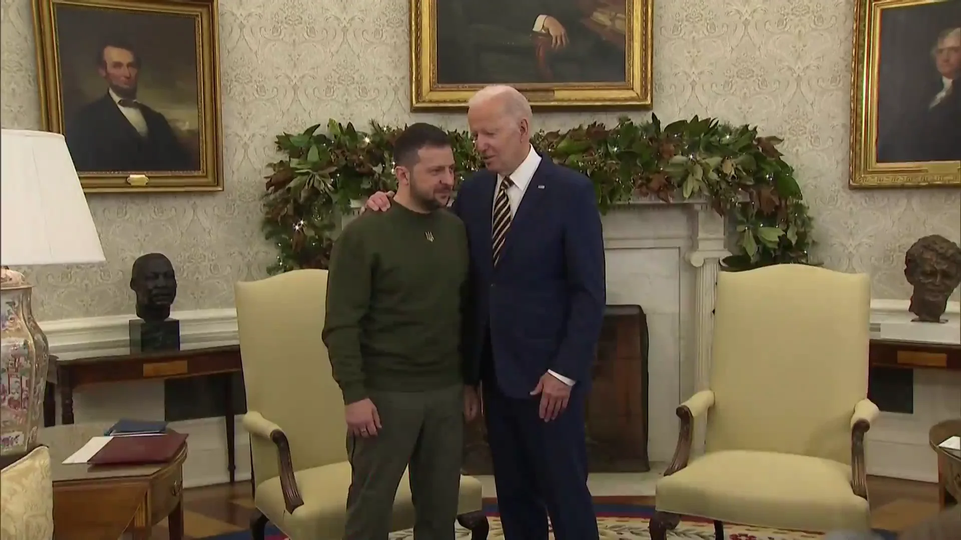 Zelenski y Biden