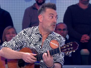 Manuel Quijano coge su guitarra para cantar su nuevo single ‘Quiero’ en directo en ‘Pasapalabra’ 