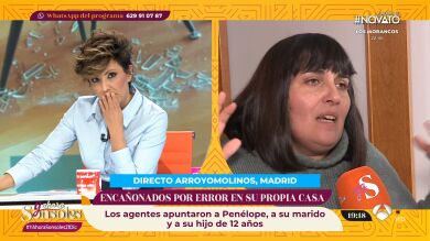 Penélope, ante el error cometido por la policía: 