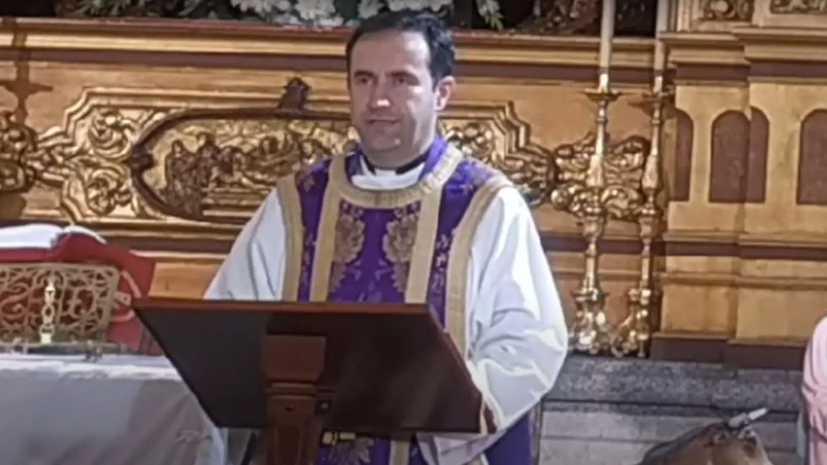El sacerdote Óscar Martín Biezma El sacerdote Óscar Martín Biezma