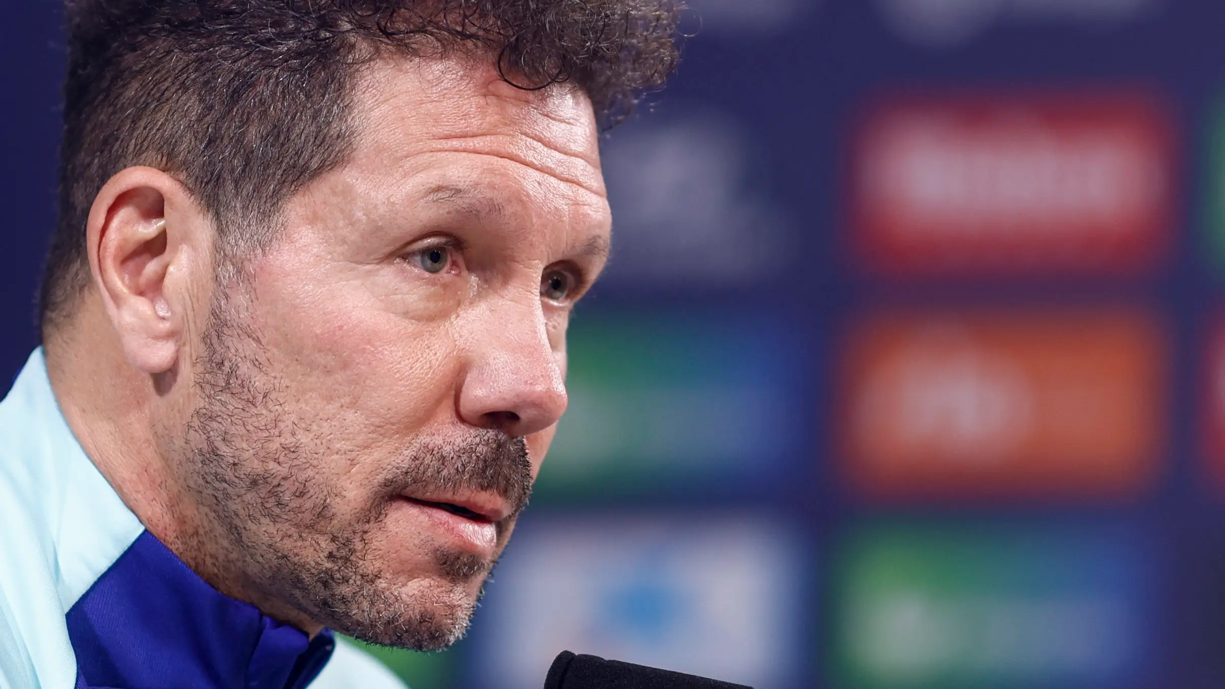 Simeone, en rueda de prensa