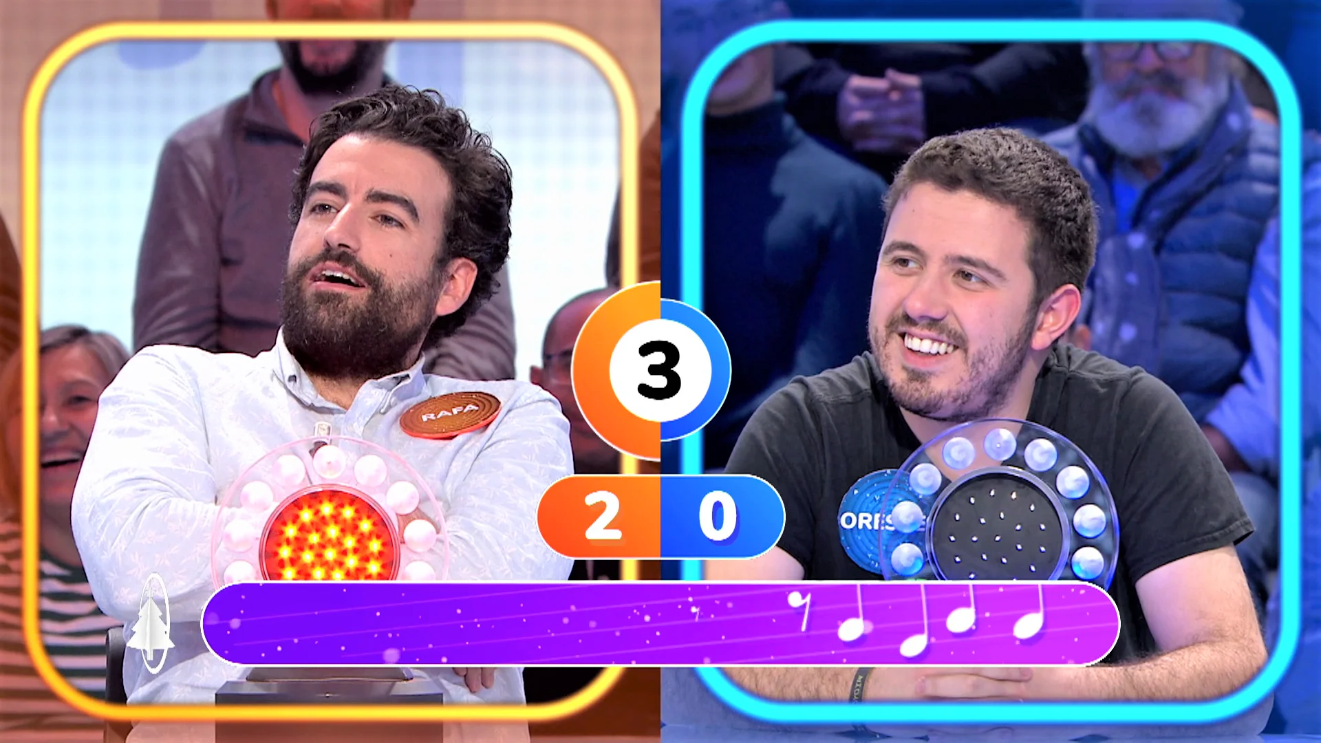 El ins&oacute;lito enfado de Rafa en &lsquo;Pasapalabra&rsquo;: &iexcl;Se niega a cantar pese a la petici&oacute;n de Roberto Leal!