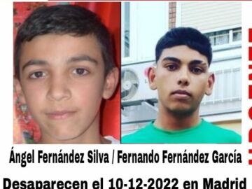 Menores desaparecidos en Carabanchel