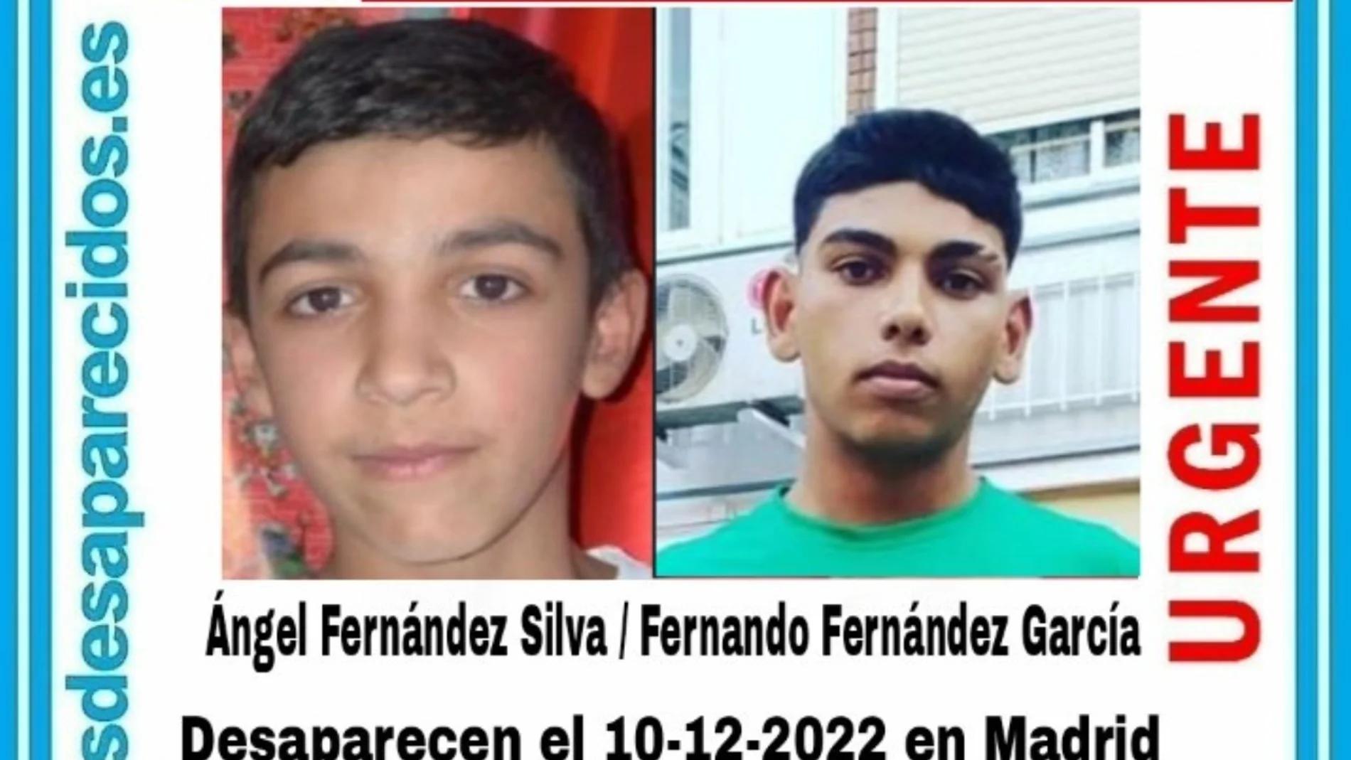 Menores desaparecidos en Carabanchel