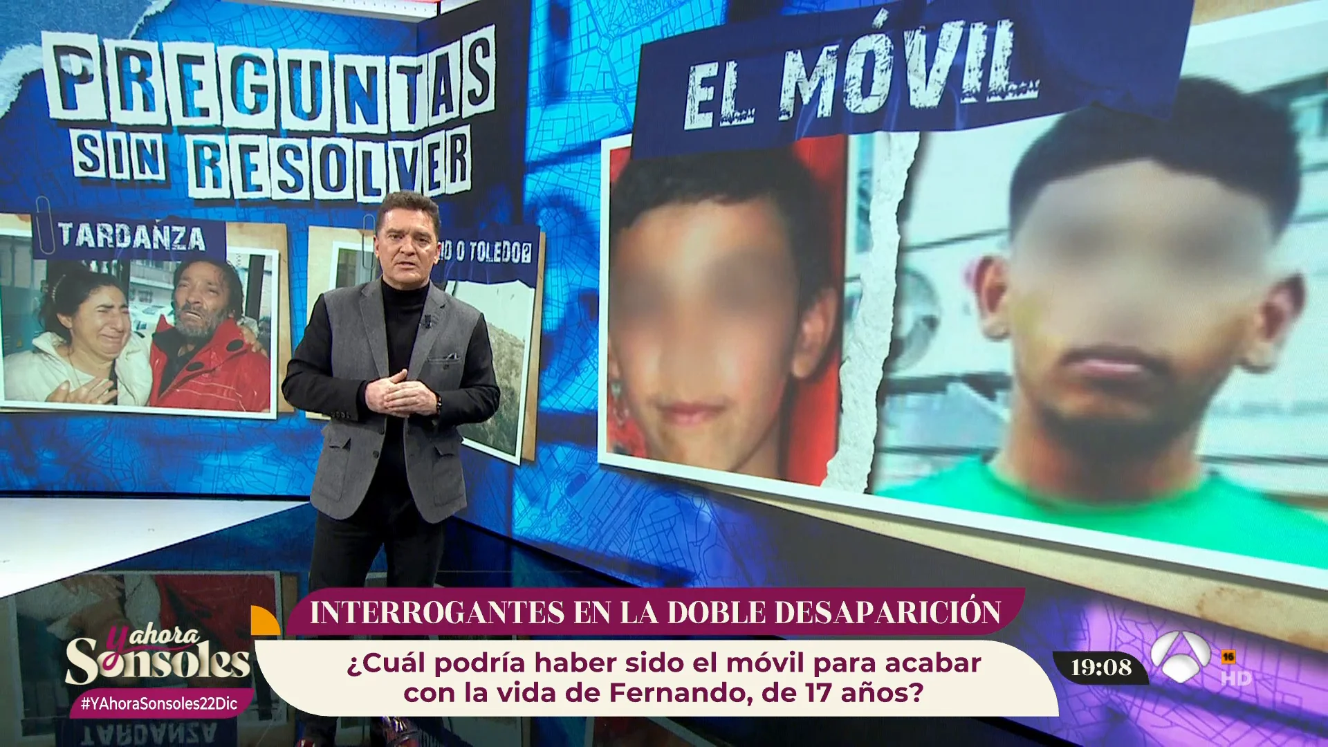 Carlos Quílez resuelve las principales incógnitas del caso de los menores desaparecidos en Carabanchel Carlos Quílez resuelve las principales incógnitas del caso de los menores desaparecidos en Carabanchel