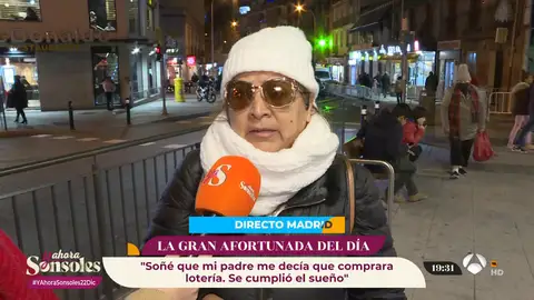 Perla ha ganado el Gordo en el Teatro Real: "Estoy desempleada, con dos hijos y cobrando el paro" Perla ha ganado el Gordo en el Teatro Real: "Estoy desempleada, con dos hijos y cobrando el paro"