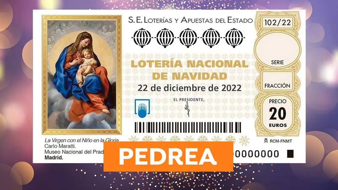 Pedrea Lotería de Navidad 2022: Comprobar número Pedrea Lotería de Navidad 2022: Comprobar número
