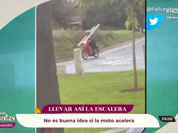 Vídeos virales: hay gente que pone todo de su parte... ¡Hasta para tener accidentes de moto! Vídeos virales: hay gente que pone todo de su parte... ¡Hasta para tener accidentes de moto!