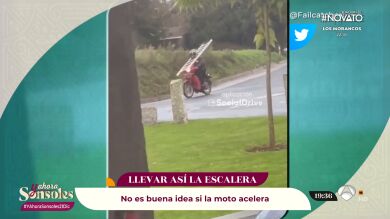 Vídeos virales: hay gente que pone todo de su parte... ¡Hasta para tener accidentes de moto!