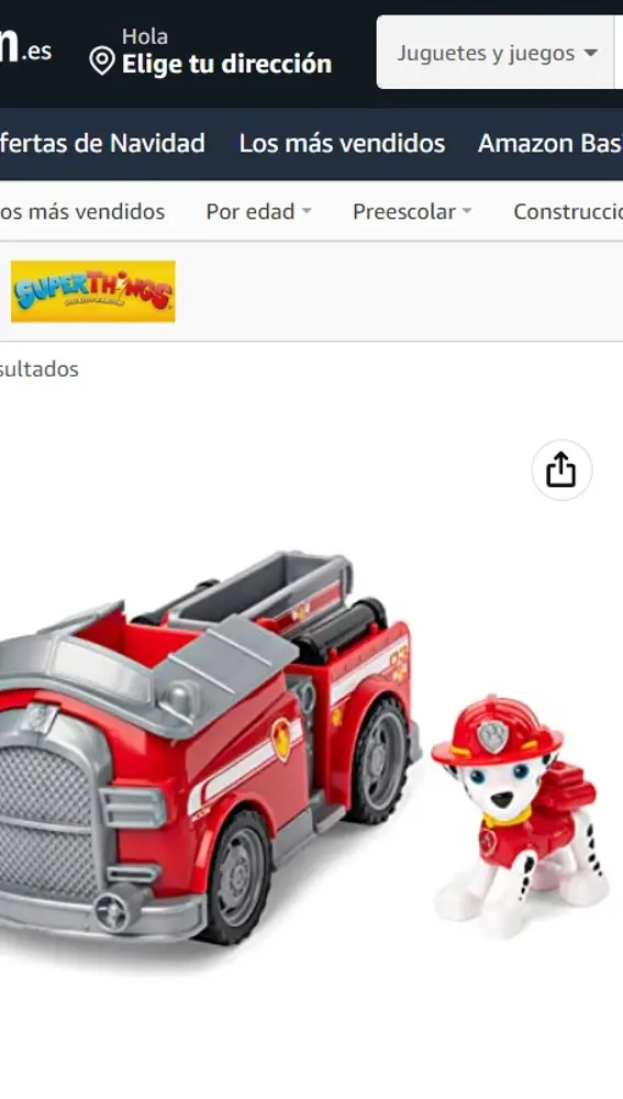 Juguete Patrulla Canina