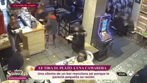 Agreden a una camarera por el tamaño de la ración: la culpable está identificada, pero no detenida Agreden a una camarera por el tamaño de la ración: la culpable está identificada, pero no detenida