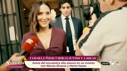 Así fue el encuentro secreto entre Tamara Falcó e Íñigo Onieva: 7 horas juntos y a solas Así fue el encuentro secreto entre Tamara Falcó e Íñigo Onieva: 7 horas juntos y a solas
