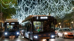 Autobuses Madrid en Navidad