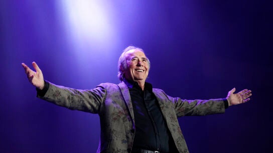 Joan Manuel Serrat en su &uacute;ltimo concierto en el Palau Sant Jordi