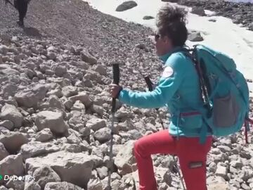 La frustrante historia de Raquel García al subir el Volcán Damavand: "A pocos metros nos dicen que no"
