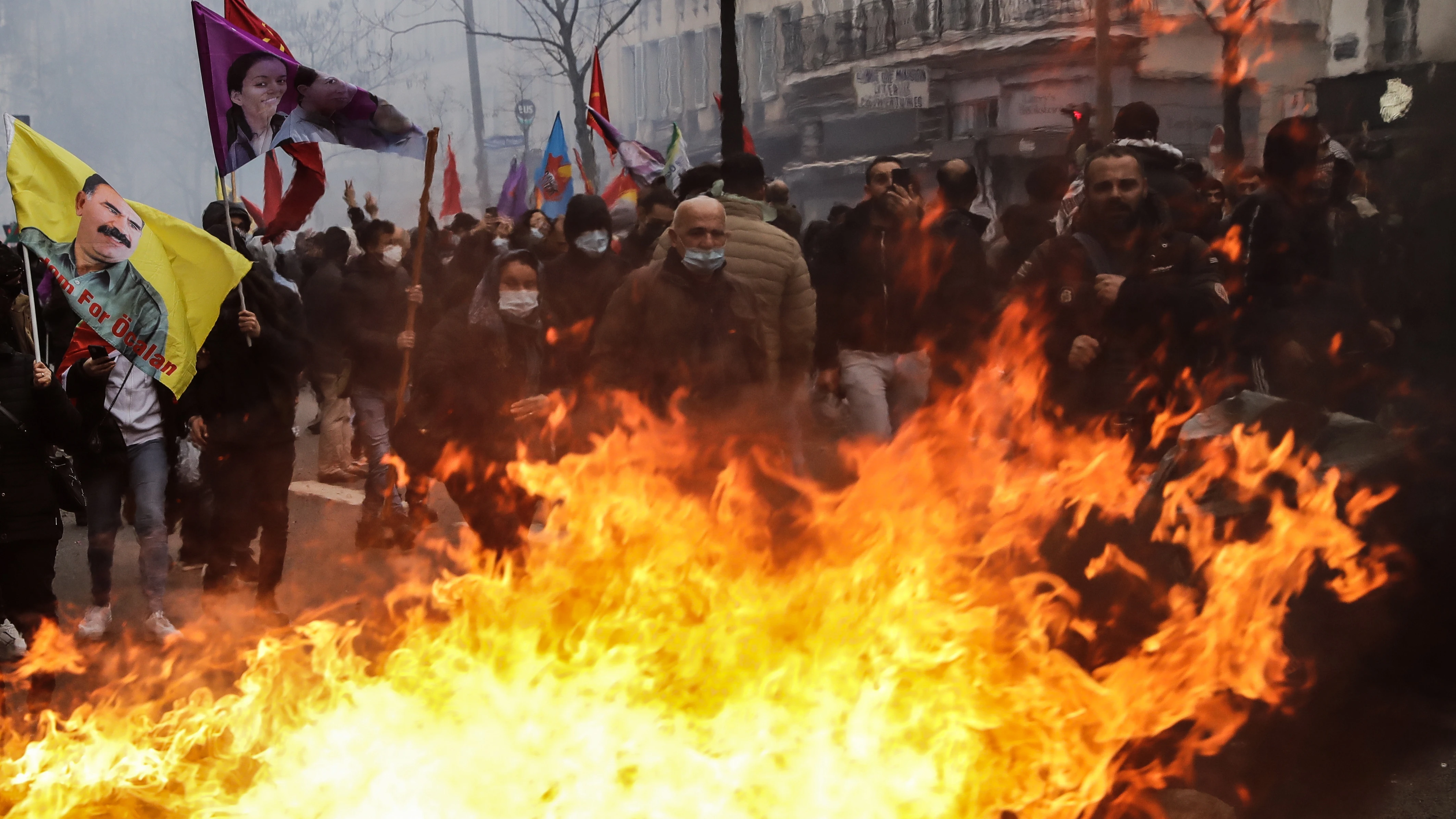 Protestas en Par&iacute;s por el ataque racista en el que fueron asesinadas tres personas