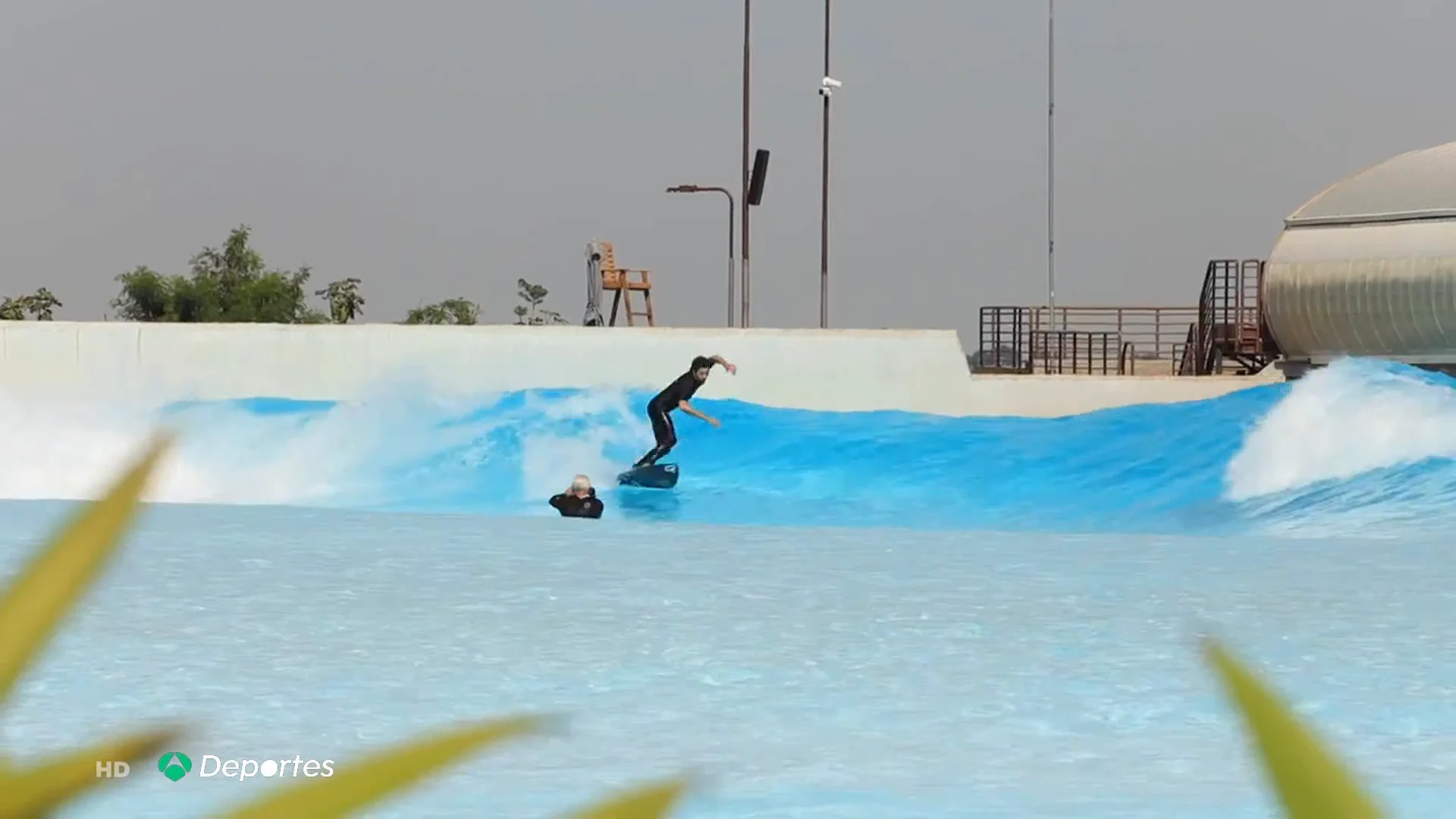 Jardines de olas, una nueva manera de practicar el surf sin tener que depender del estado del mar