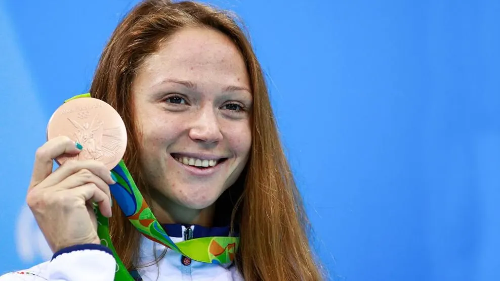 Aliaksandra Herasimenia en los Juegos Olímpicos de Río en 2016 Aliaksandra Herasimenia en los Juegos Olímpicos de Río en 2016